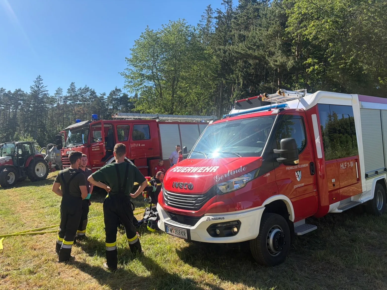 Gallery image 2 - Einsatz: Waldbrand bei Nöhagen