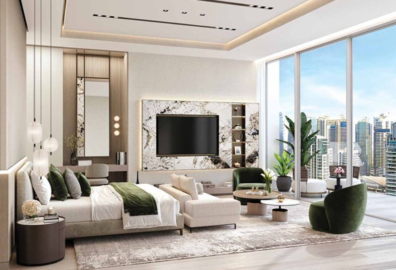 LUXURY 1BR | LIV LUX | DUBAI MARINA VIEWS - 15