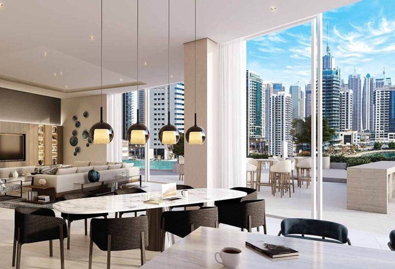 LUXURY 1BR | LIV LUX | DUBAI MARINA VIEWS - 7