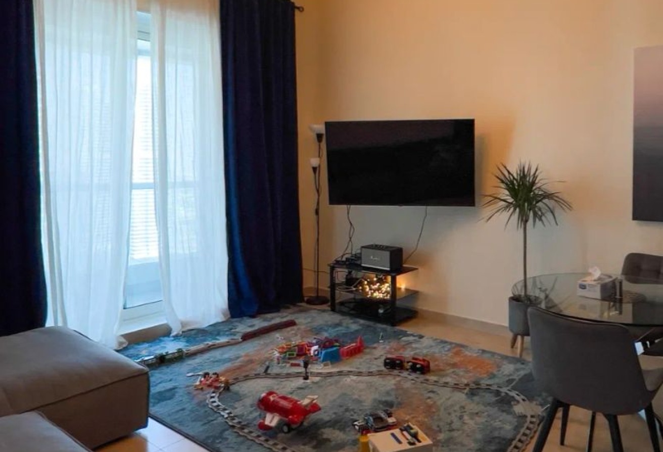 UPGRATED 1BR TO 2BR | HIGH FLOOR | FULLY FURNISHED - 2