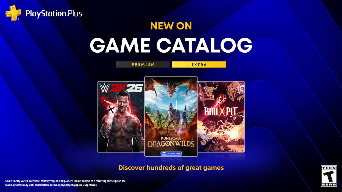 PlayStation Plus Game Catalog for September Adds RuneScape: Dragonwilds, WWE 2K26, Ball x Pit, Date Everything! and More on September 15
