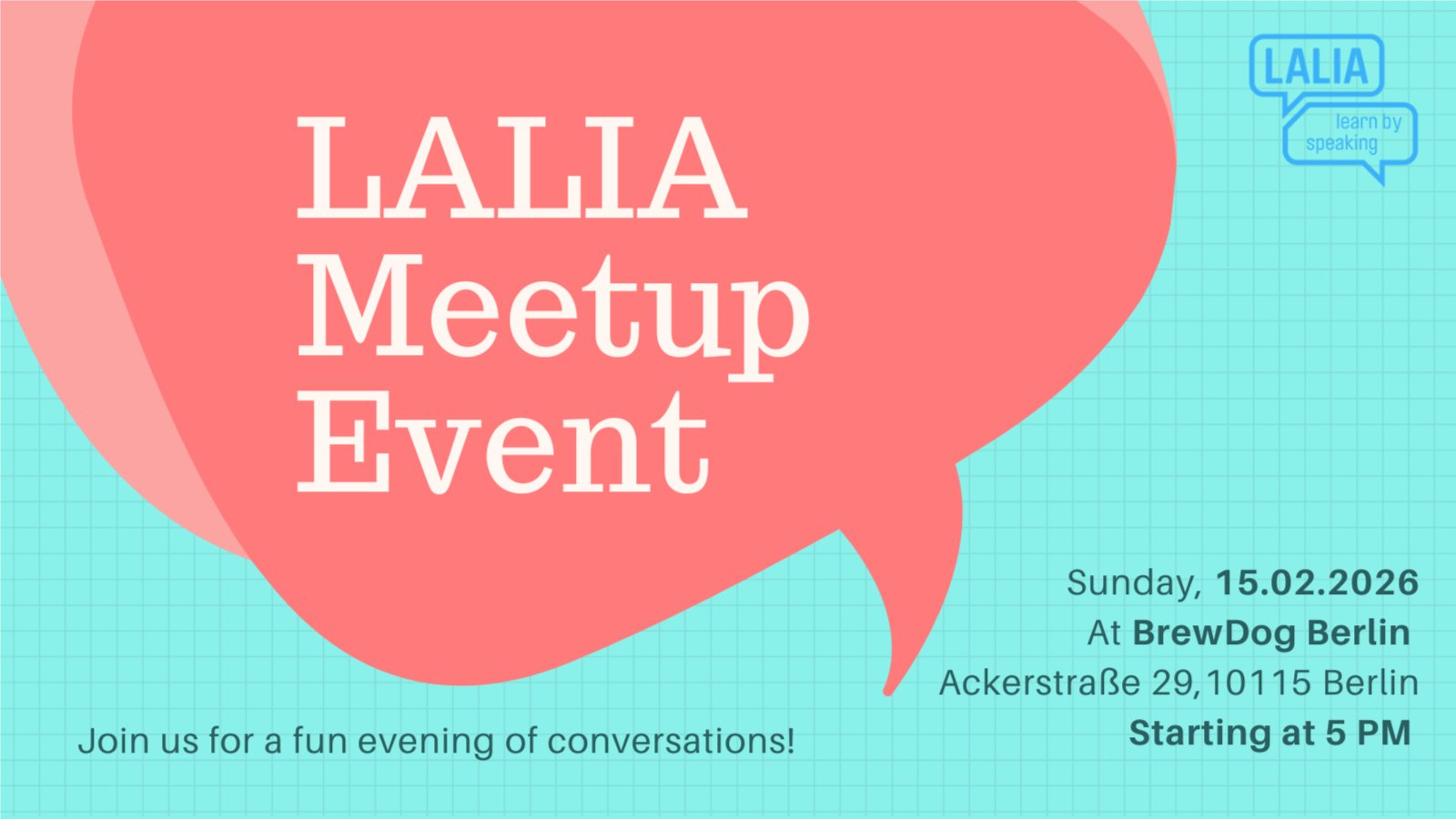 German Language Learners Conversation Afternoon: Practice Your German!