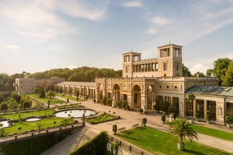 he “sleeping” orangery palace