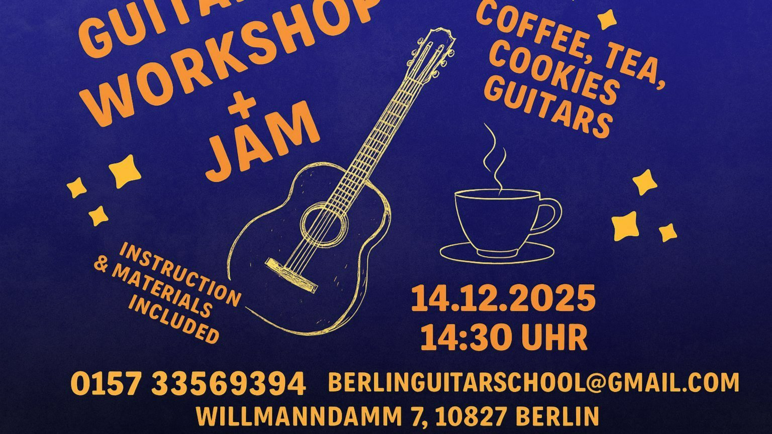 Guitar Workshop and Jam!