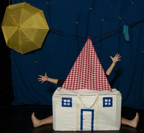 Sock, moon and stars