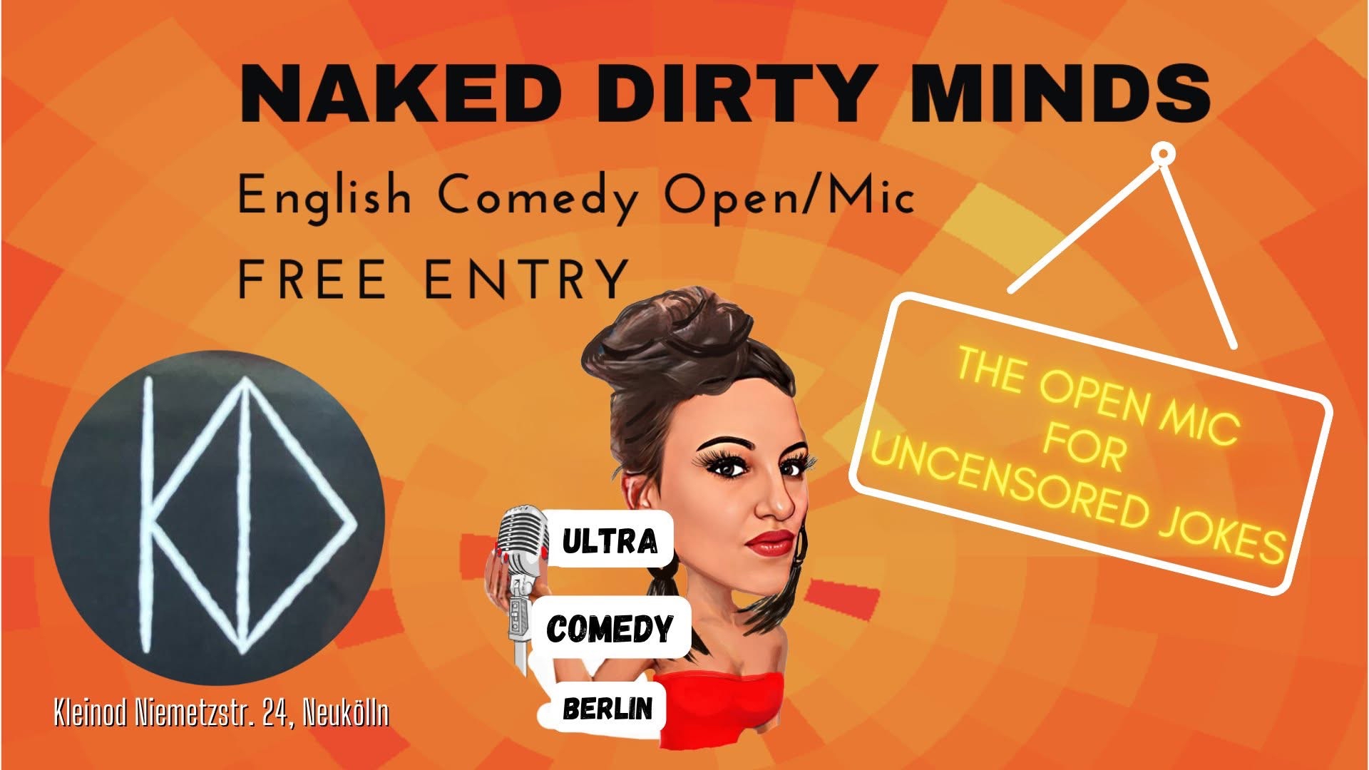 Naked Dirty Minds English Stand up Comedy / Open Mic