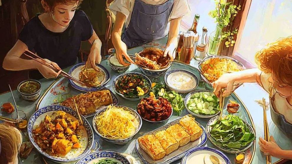 😊🌺Themed Improv Vegan Cooking – Asian Tapas/spring rolls & more/ Bring 2 Veg