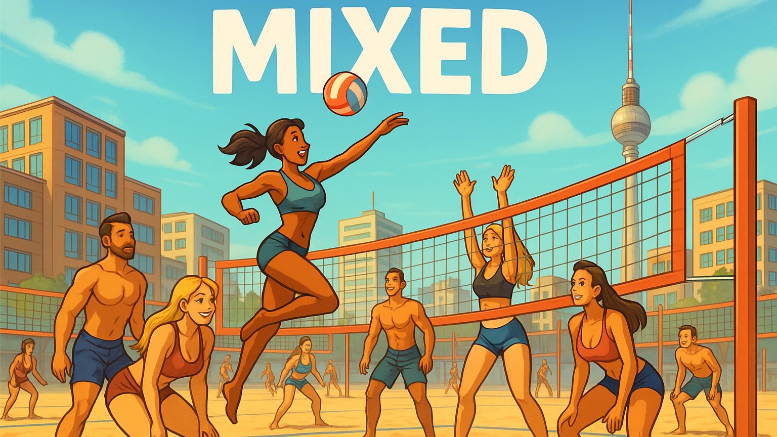 INDOOR Mixed Beach Volley @ Beach Mitte