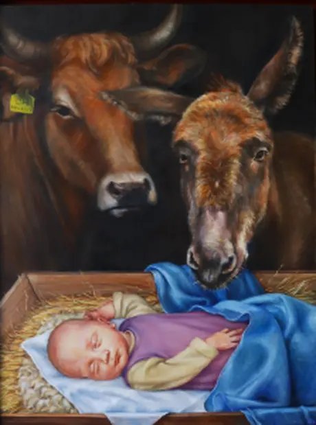 CLAUDIA HAUPTMANN: "Bible-related" painting