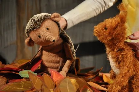 Mr. Squirrel and the first snow