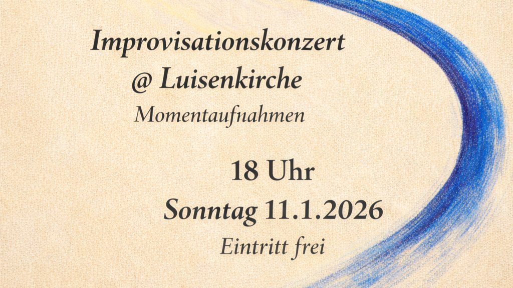 Improvisation concert, free entry