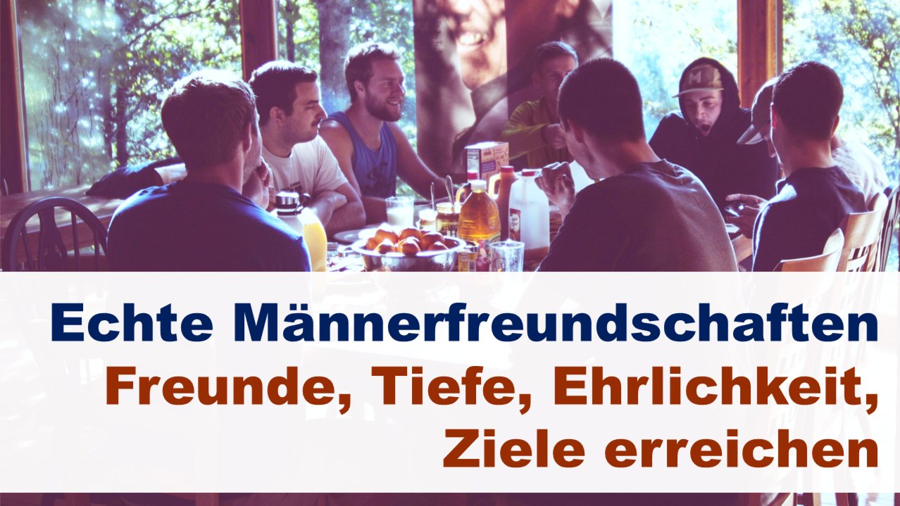 Echte Männerfreundschaften - Treffpunkt