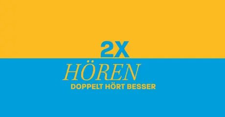 2 x hören