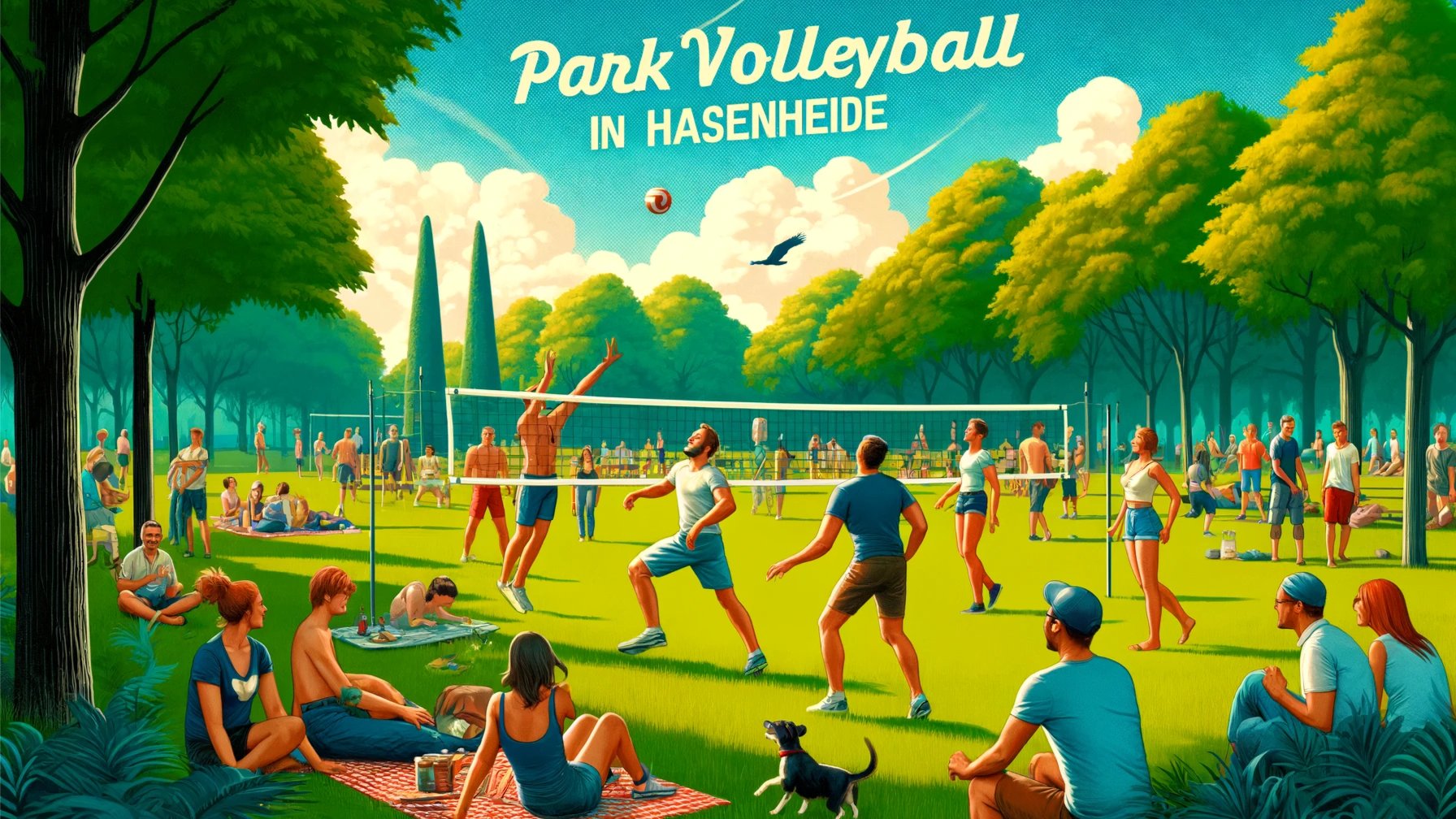 Park Volley ☀️ 🏐 🌴 @ Hasenheide