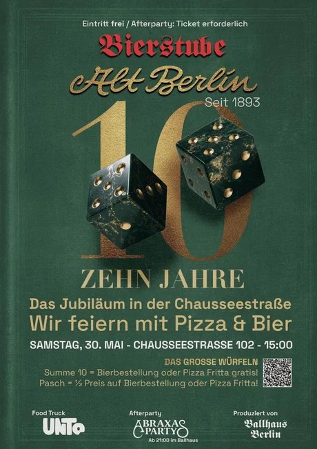UNTO Opening Party + 10 Years of Alt Berlin