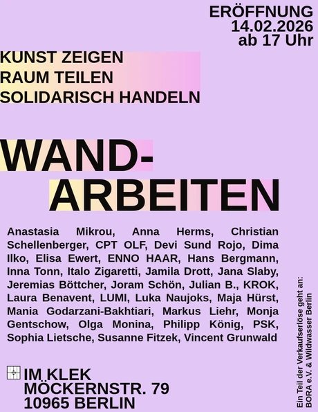 SHOW ART · SHARE SPACE · ACT IN SOLIDARITY