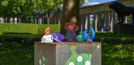 Knetgeister auf der Museumsinsel!