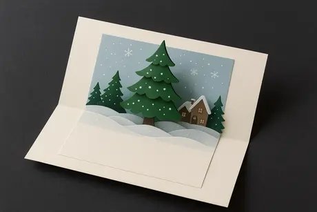 Creative postcards - pop-ups, collages and reliefs