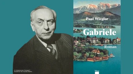 Paul Wiegler an his novel "Gabriele"