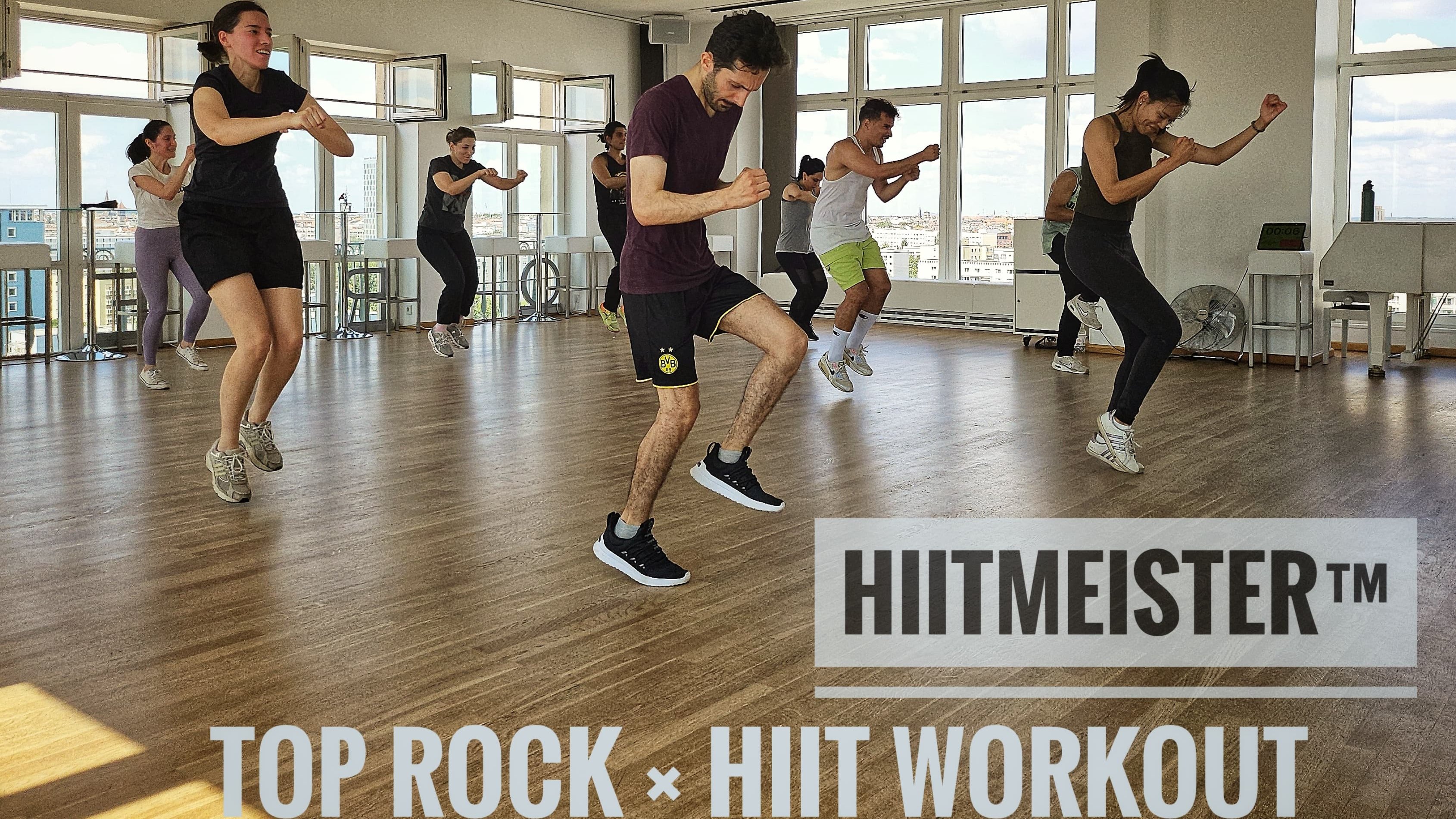 BREAK DANCE x HIIT Work Out - ALL LEVELS!!!