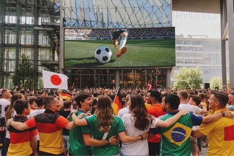 Public Viewing at the Center at Potsdamer Platz