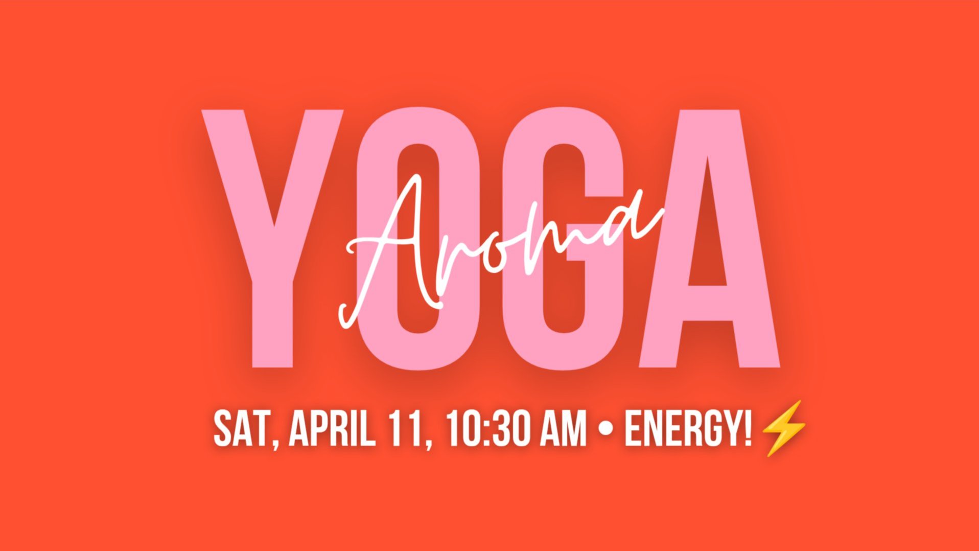 Aroma Yoga • Boost Your Energy! ✨