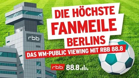 Public viewing with rbb 88.8 at Studio 14