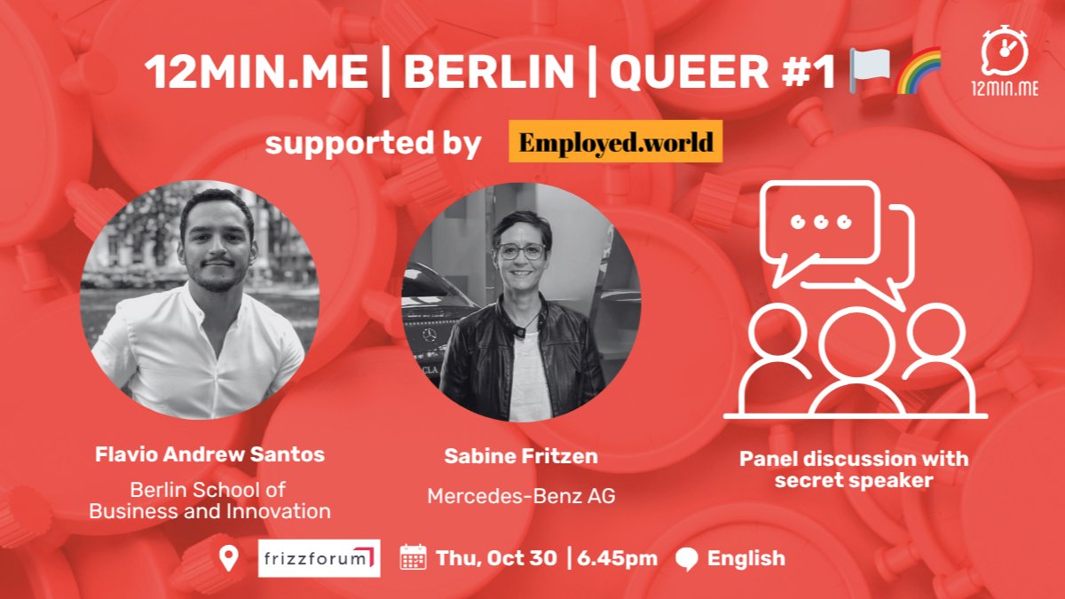 12MIN.ME | BERLÍN | QUEER #1 🏳️🌈