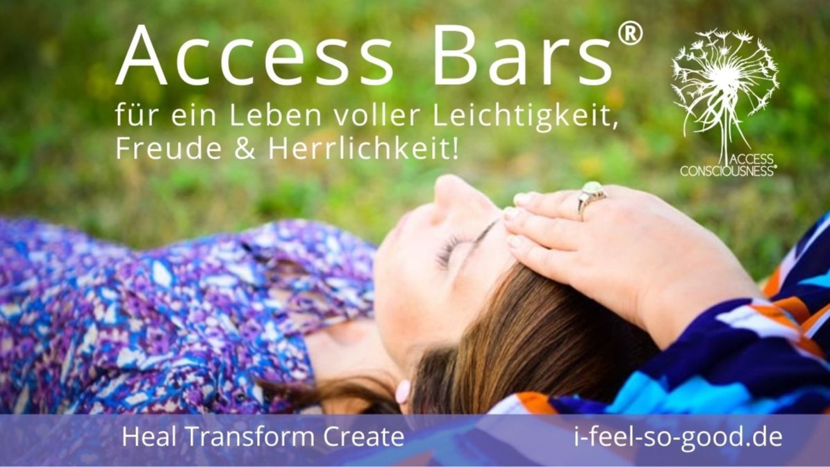 Access Bars - Ein Kurs nach dem Du schon immer gesucht hast?