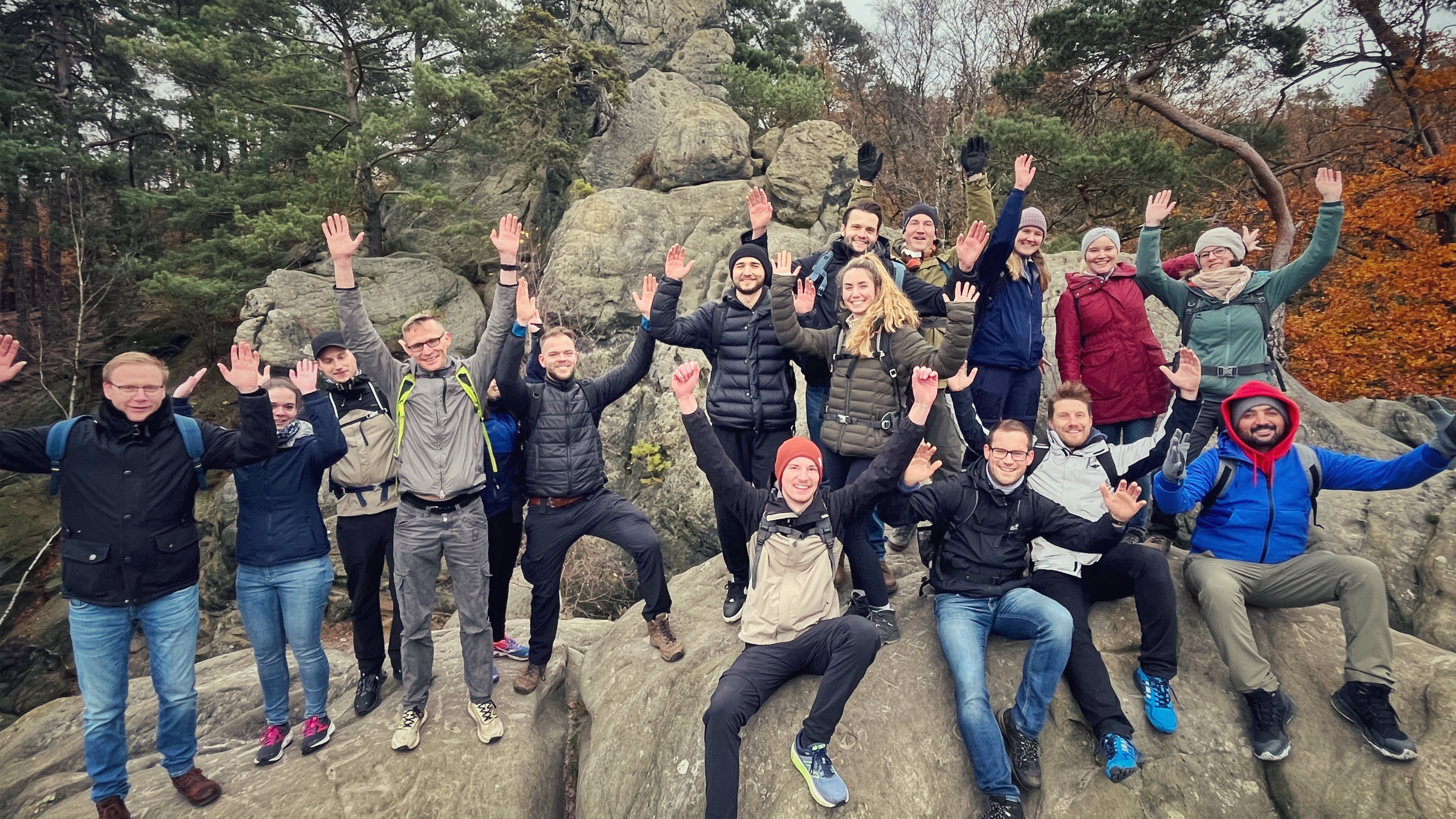 JTC-Meetup in Berlin (Winterwanderung)