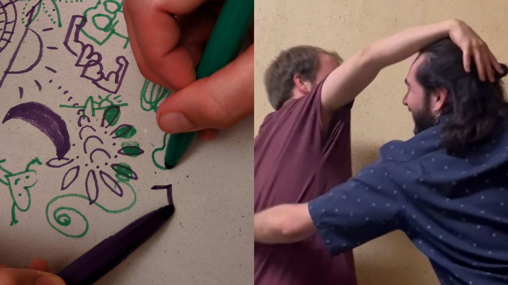 Connection: Mindful Movement & Drawing. (DE/EN) 60 Min.