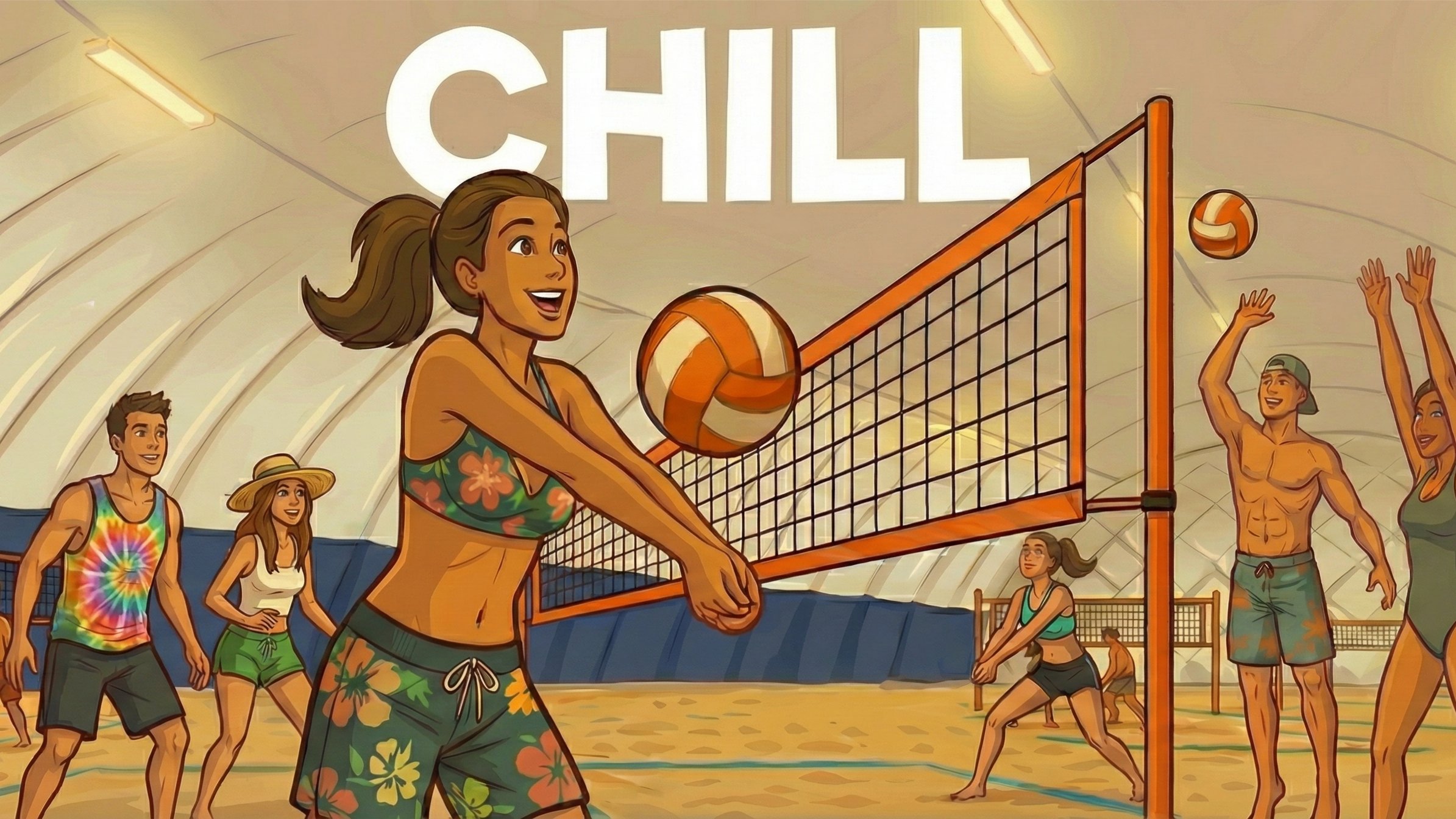 Chill Beach Volley 🏐 Beach Mitte