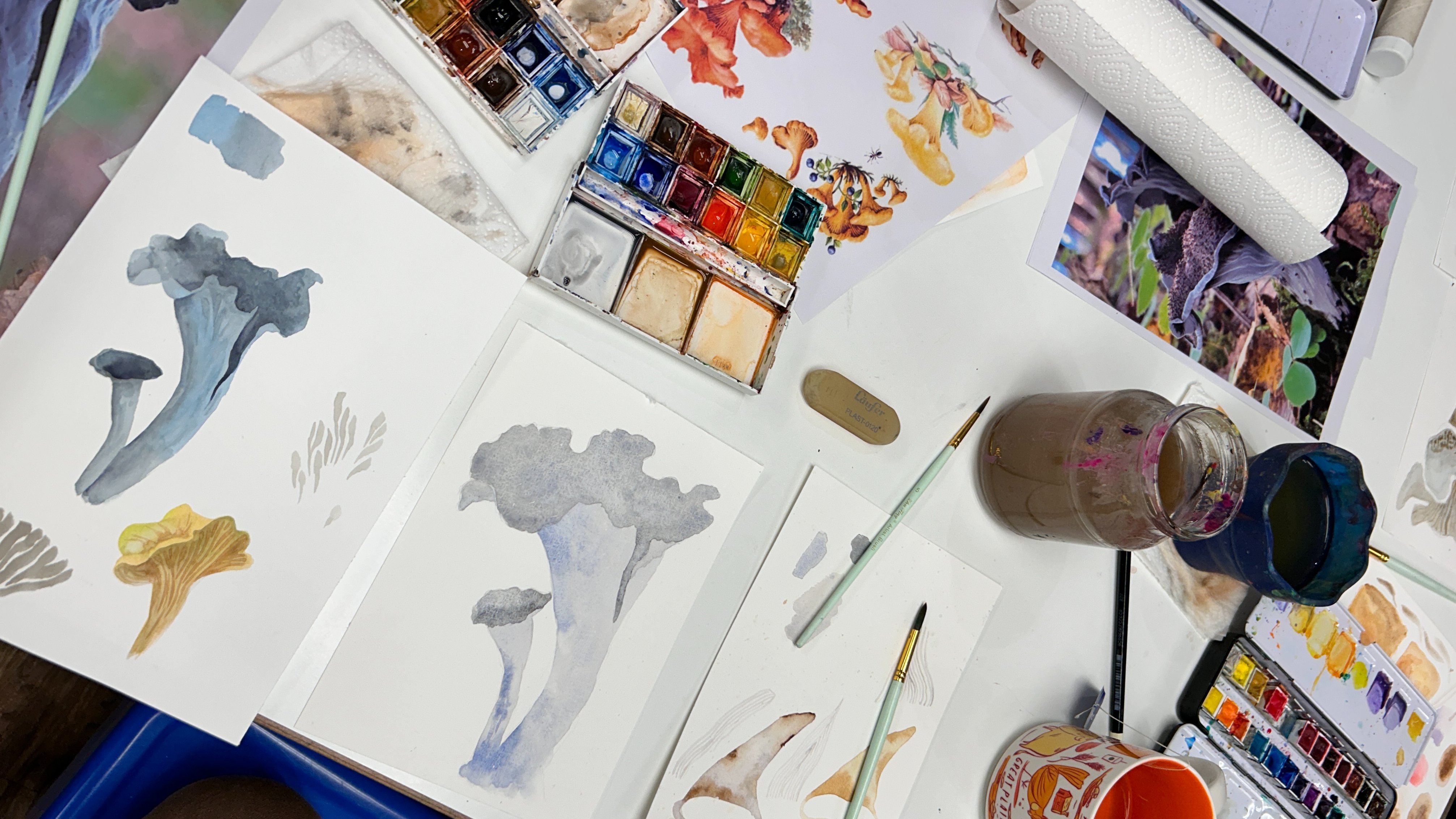 Into the Woods: Exploring Nature with Watercolour