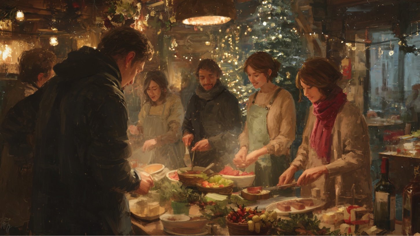 🎄🤶Vegan Raclette Gathering💚 Bring 1 Veg + 1 Vegan Item |Moabit