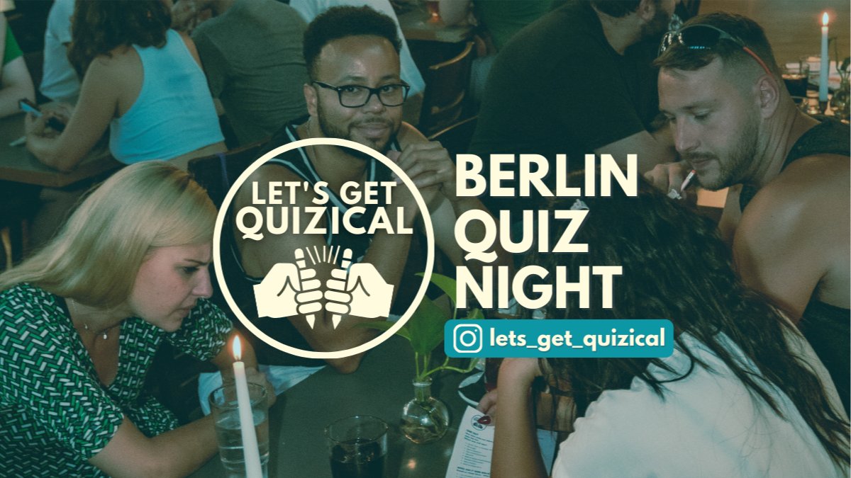 DEU/ENG - QUIZ #81.1 @ Alte Turnhalle - Sun, 12th of April - Start: 6:30pm