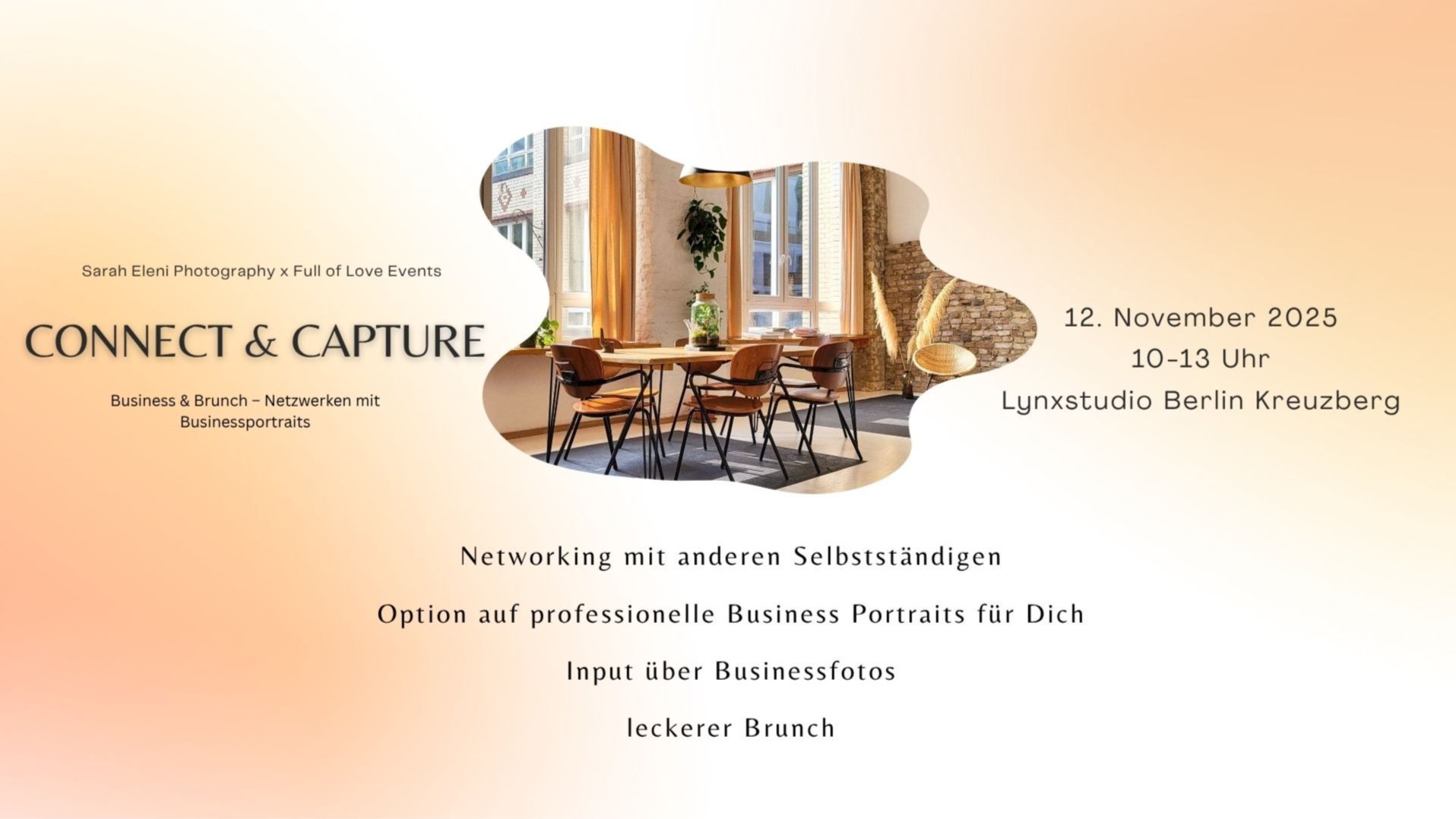 Business & Brunch – Netzwerken mit Businessportraits