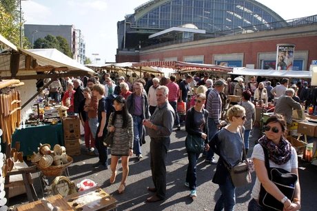 Antique Market at Ostbahnhof