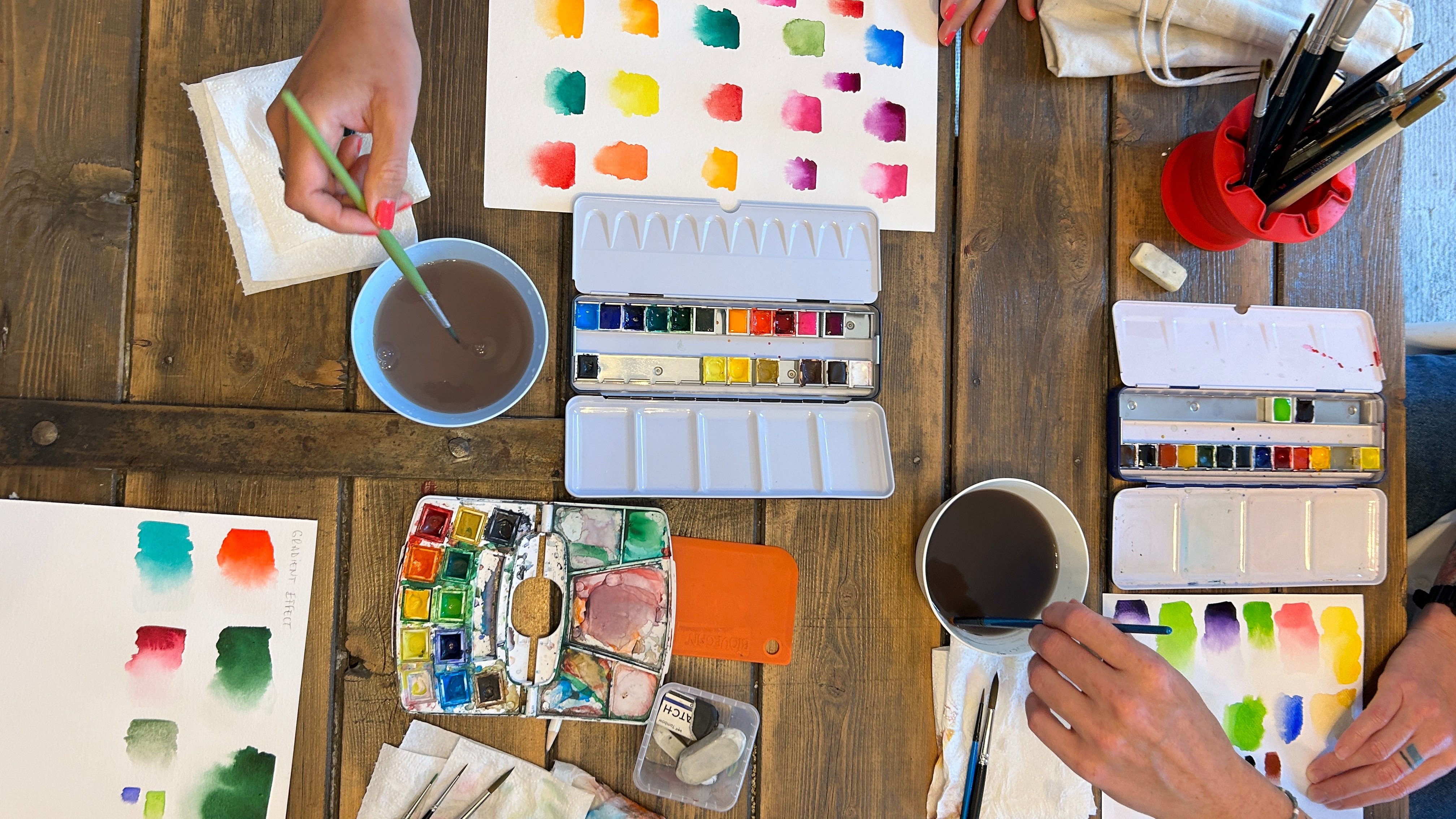 Introduction to Watercolours - Fridays Workshop