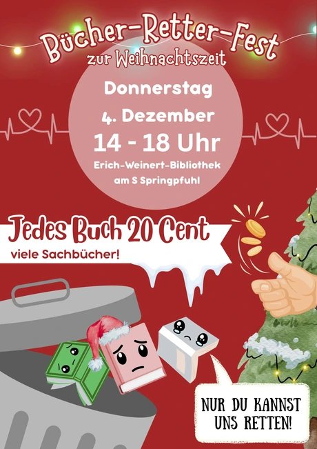 Book Rescue Festival at Christmastime