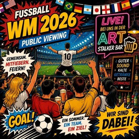 World Cup Public Viewing at ART Stalker