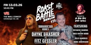 Roast Battle Berlin #39 – Round 4 – Brasher vs. Gessler