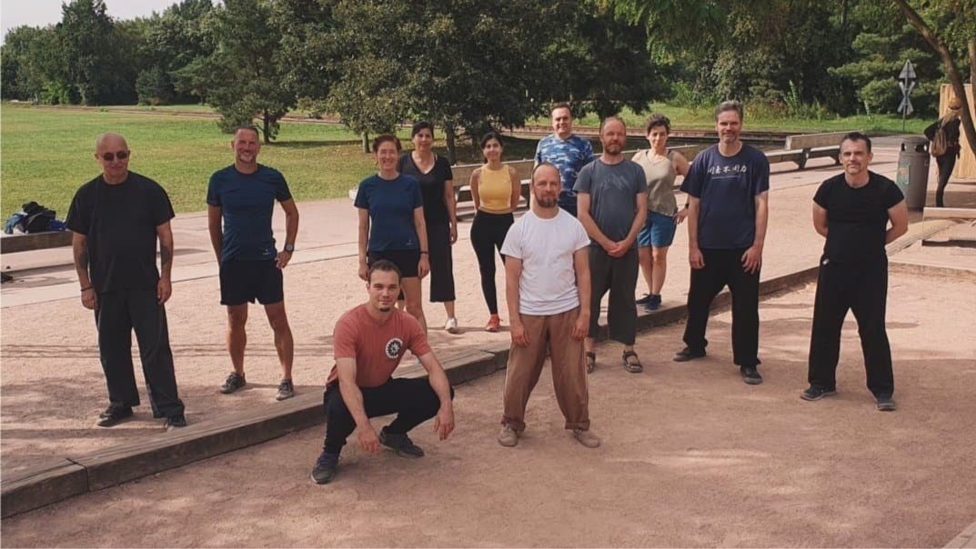 Boxing Training at Gleisdreieck