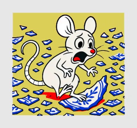 The mouse in the china shop