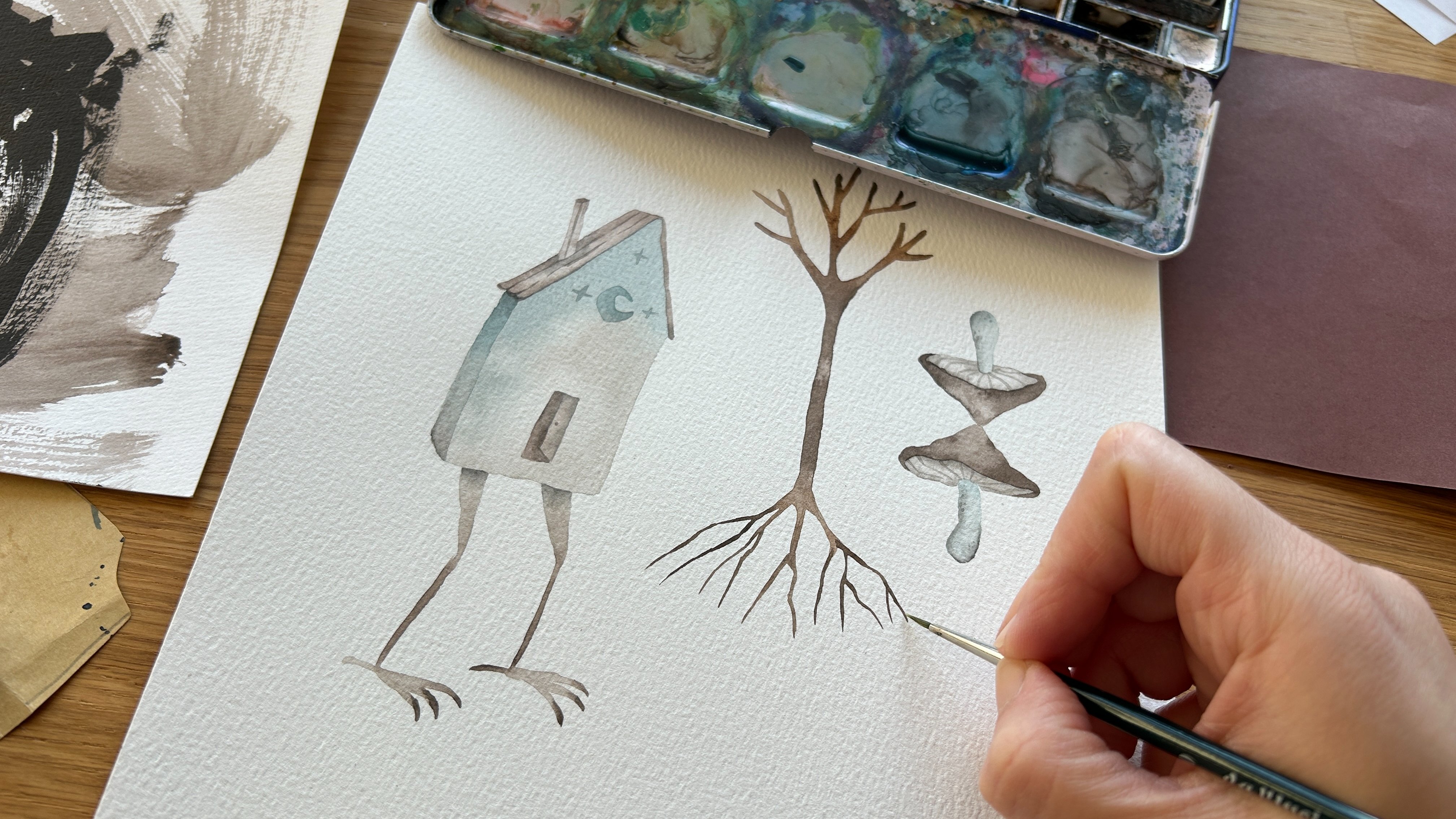 Folk Tales in Watercolour