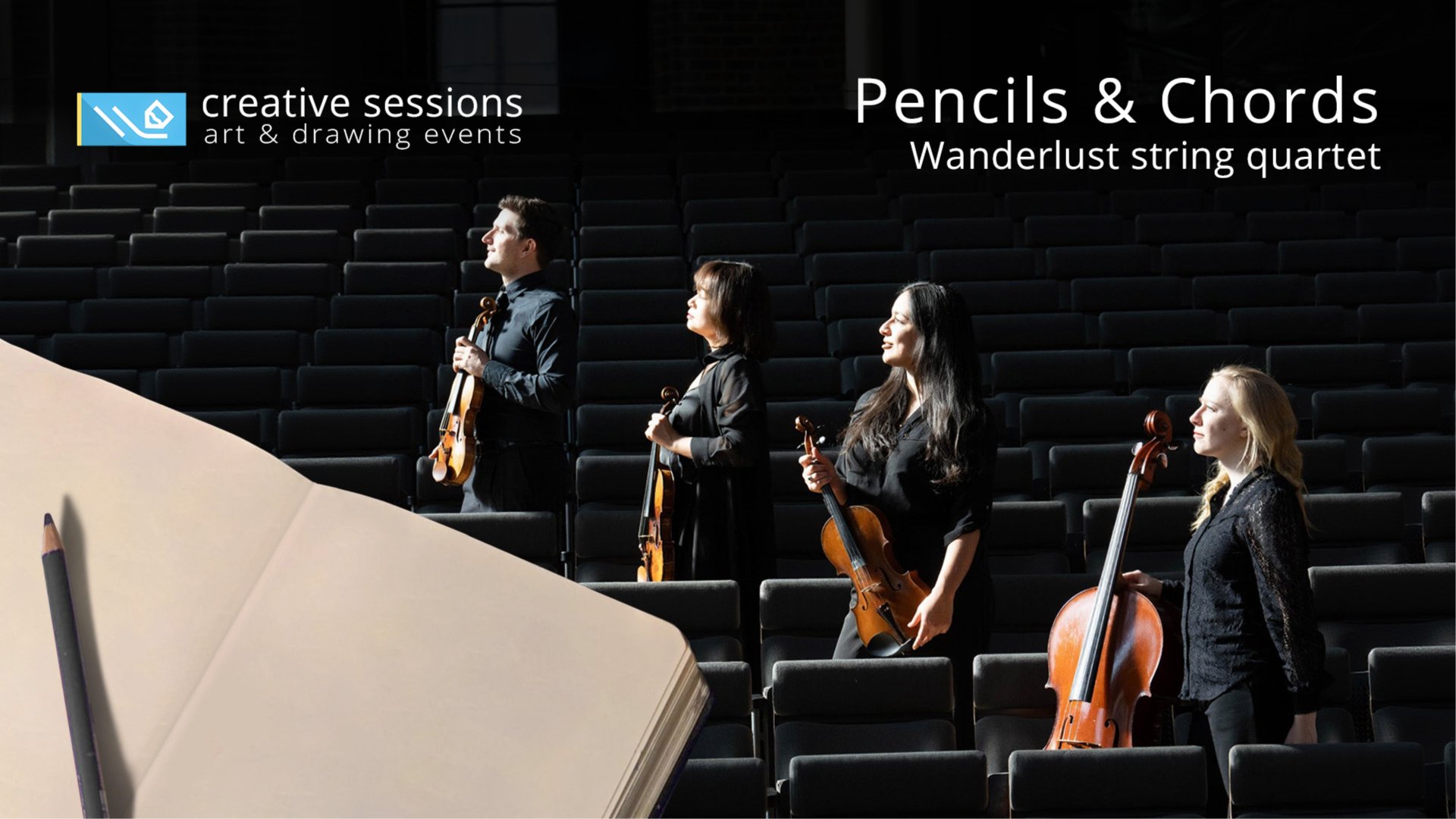 Pencils & Chords - Wanderlust String Quartet - Drawing with Music