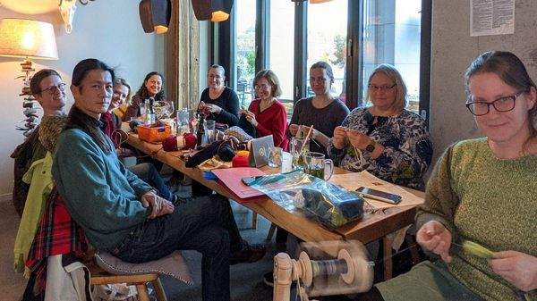 Friday After-Work Knitting