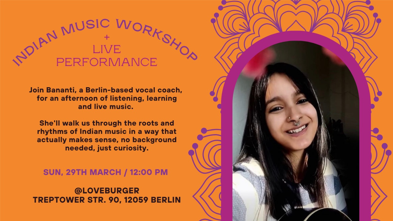 Indian Music Workshop & Live Concert with Bananti