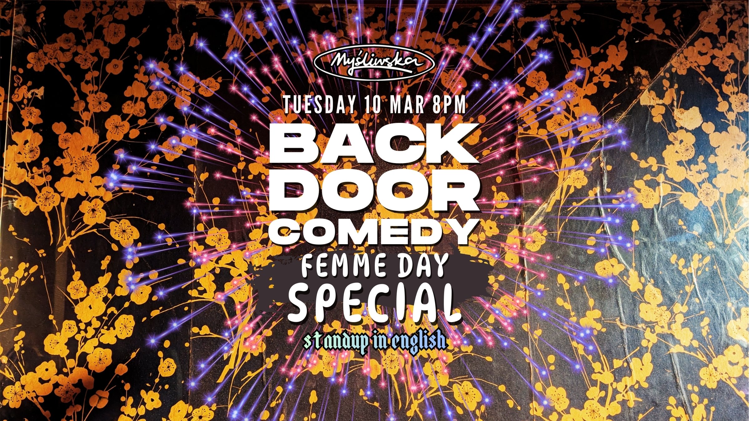 Back Door Comedy: Femme Day Special Standup in English Xberg