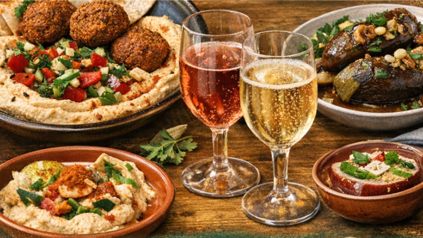 0.0% Wine & Jordanian Vegan Food Pairing Night in Neukölln
