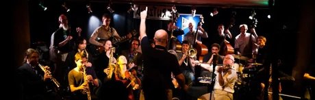 THE BERLIN IMPROVISERS ORCHESTRA + GUEST: LUCA MANZO (ITA)